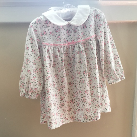 Chaps Other - Chaps Long-Sleeve Soft Floral Dress